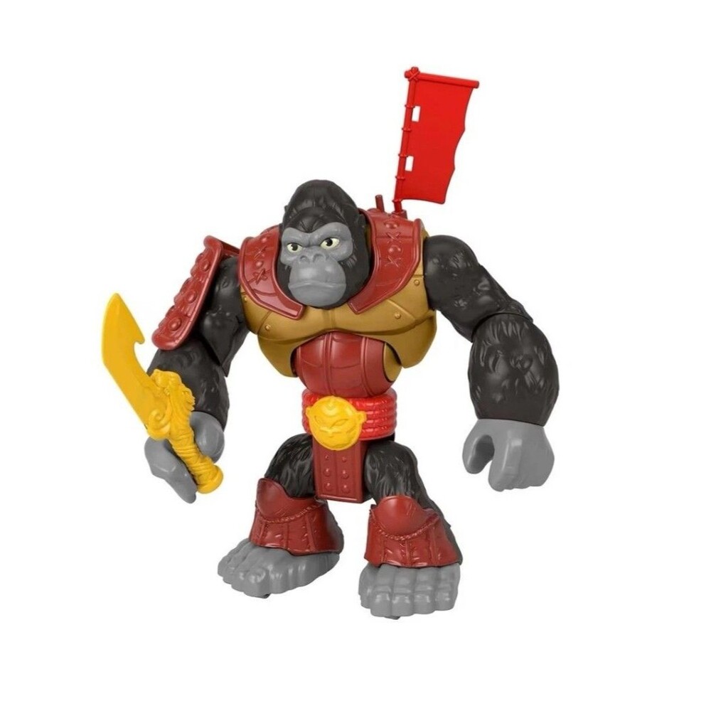 Fisher Price Imaginext Jungle Silverback Gorilla Smash Kids Toys 8” Figure - NEW